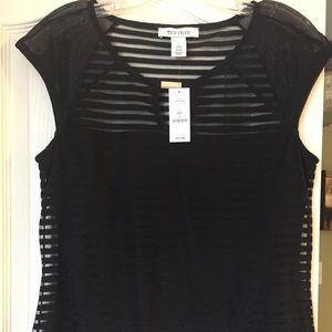 NWT WHBM SHORT SLEEVED SHIRT